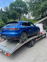 Šlepanje Porsche SUV-a u Sarajevu